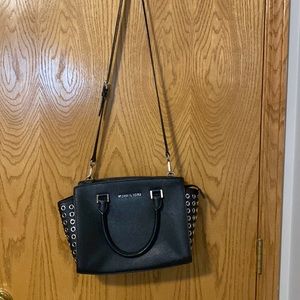 Black Michael Kors Selma Purse